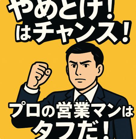 他人にメーカー営業はやめとけ！そう言われたらチャンス！仕事力アップの職業