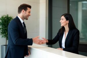 法人への飛び込み営業で成果を分ける最初の一言とは？受付突破につながる伝え方のコツ