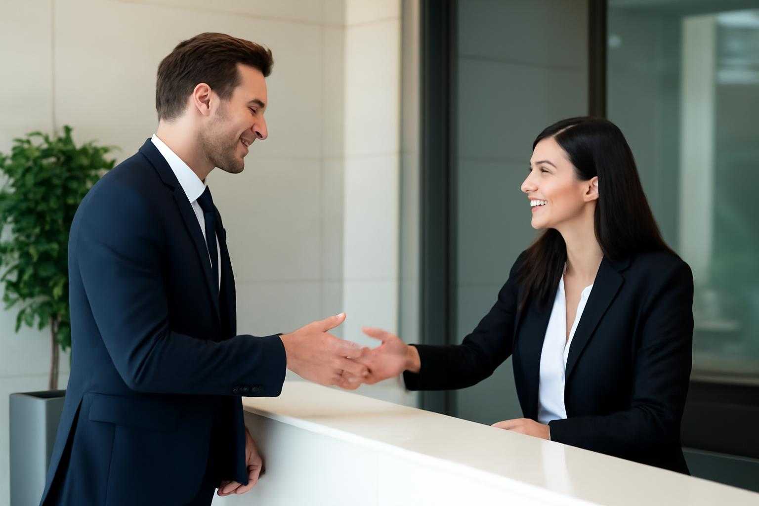 法人への飛び込み営業で成果を分ける最初の一言とは？受付突破につながる伝え方のコツ