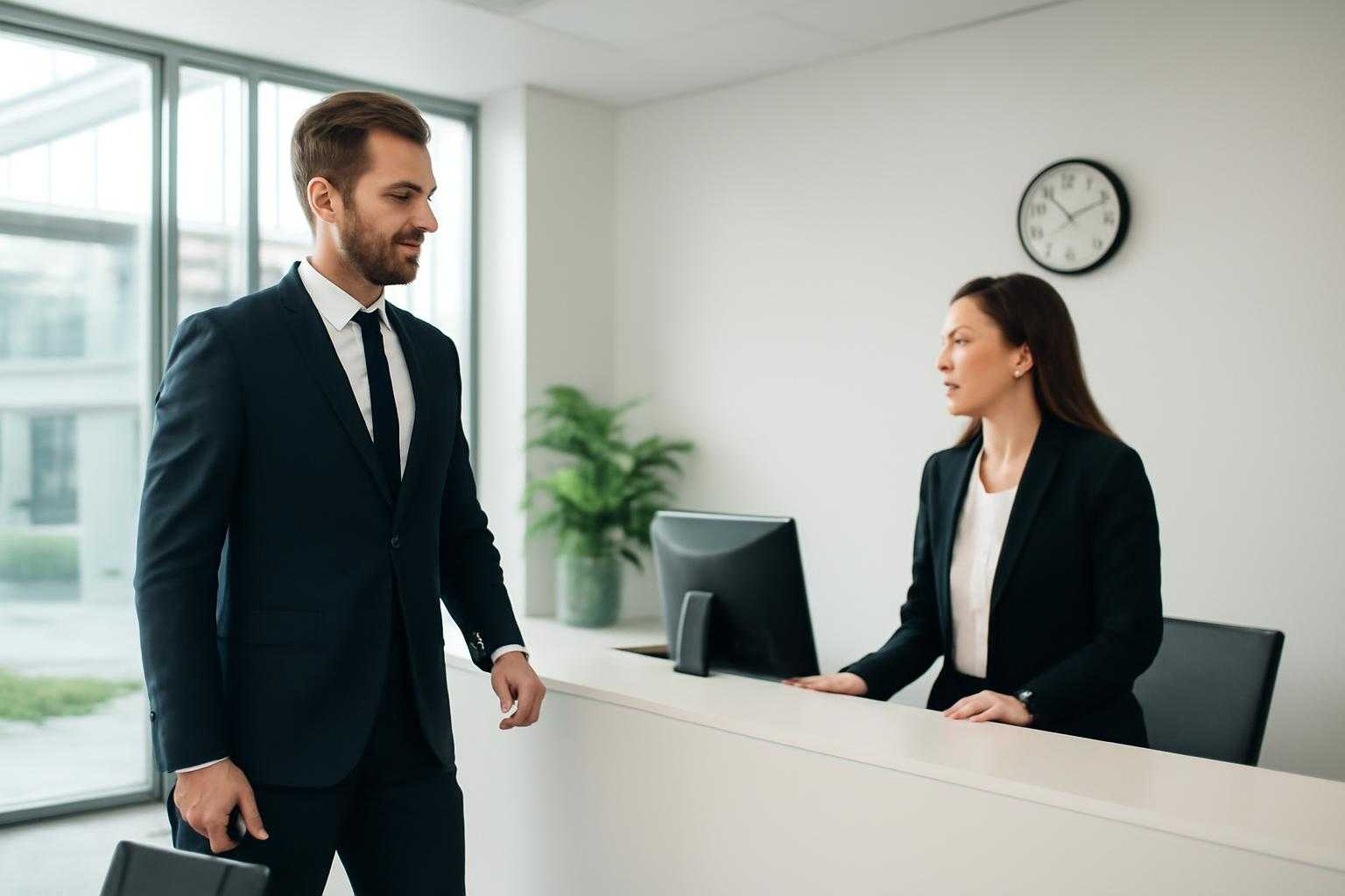 法人への飛び込み営業で狙うべき時間帯は？受付突破率と成約率を高める訪問のコツ