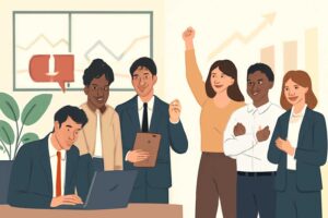 営業成績の公開は逆効果？チームのやる気を高める成功事例と注意点を徹底解説